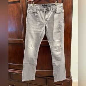 Like New John Varvatos Mens Grey Jeans 34/32